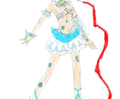 貴方の妄想イラストにします 脳内にいる創作キャラ、夢主、夢絵・・・ぜひ描かせてください イメージ1