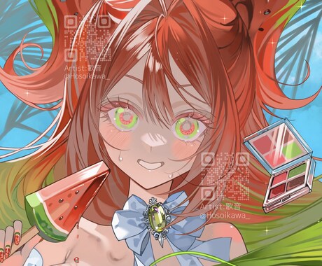 魅力的なキャラクターをデザインします Vtuberの立ち絵などに使えるキャラクターをデザインします イメージ2