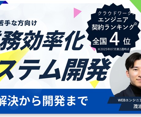 無料デモあり。成果に直結するシステムを開発します ITが苦手でも安心のSaaS開発をします イメージ1
