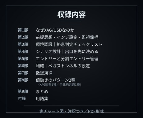 荒れる銀を制御下に置く手法を教えます 勝率は出しません。入る・入らない・降りる条件だけ イメージ2
