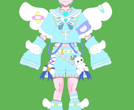 VTuber用LIVE2Dモデリングをします 魅力を引き出す自然な動きを制作します！ イメージ2