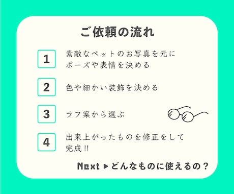 ペットの似顔絵を描きます 自分だけのペットグッズを作りたい時にどうぞ！ イメージ2