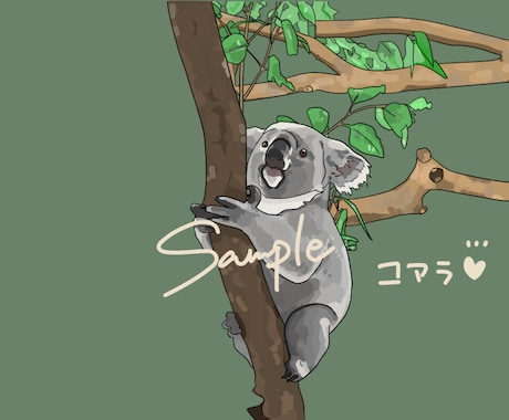 ペット、動物をゆるふわタッチで描きます リアルに近い絵を描くのが得意です イメージ1