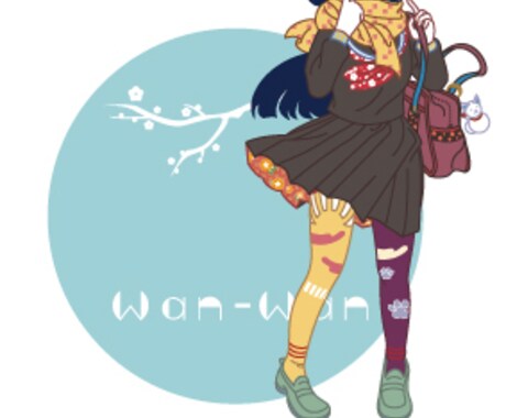 デザインちっくなイラスト描きます デザインと組み合わせたイラストを描きます イメージ2