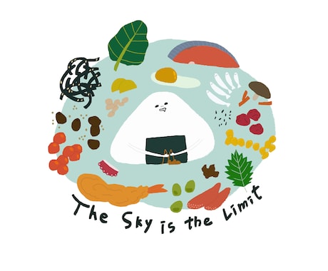 おしゃれにみせる可愛いカットイラスト描きます 「ありきたり」にみせない❕色選びにこだわるポップなイラスト イメージ1