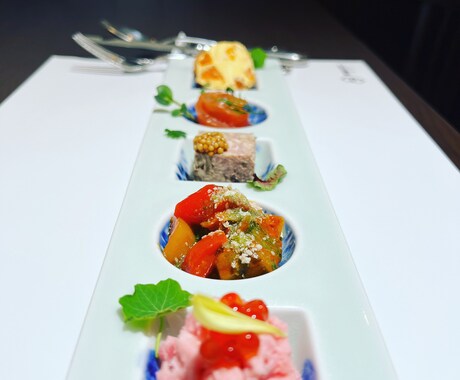 軽井沢エリアでの出張料理ます レストランのシェフが会場で料理をします イメージ1