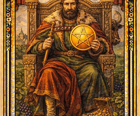 悪用禁止◆大金持ちへの秘密の白魔法をかけます 豊かな豊穣をその両手に受け取るためのタロットカード＆白魔法 イメージ1