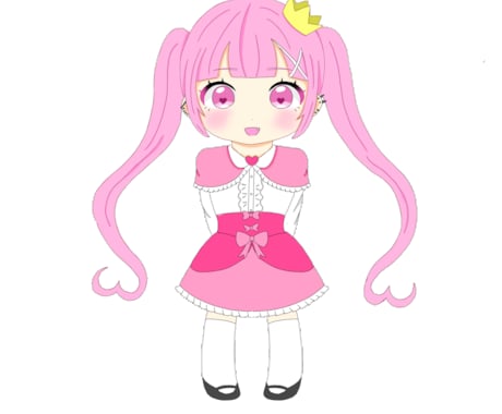 貴方のキャラクター、可愛くちっちゃくします あなたのイラスト、ミニキャラにさせて下さい,! イメージ1
