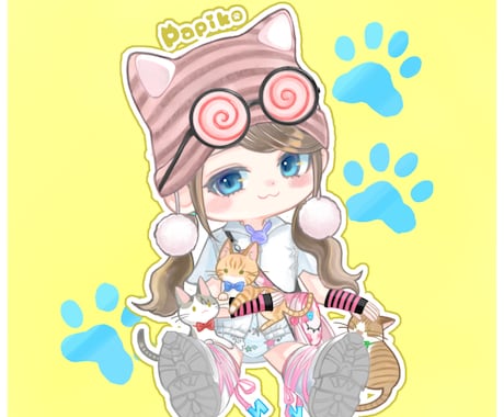 人や動物など色々なSNSアイコン描きます 自分だけのイラストが欲しい方へ イメージ1