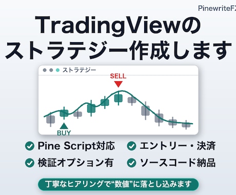 TradingViewのストラテジー作成します イメージ1