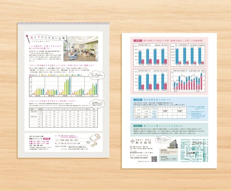 複雑なグラフ入りプレゼン＆販促資料をデザインします 【販促用】妥協しないで！見にくい統計資料も明るく仕上げます！ イメージ1