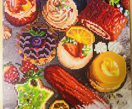 ダイヤモンドアート作成代行します 綺麗な作品をお家に飾りませんか☺️丁寧にお作りします！ イメージ2