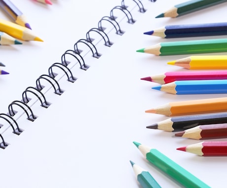 絵が苦手な方へ◎描き方を優しく丁寧に教えます シンプルでかわいいイラストが描けるようになります♪ イメージ1