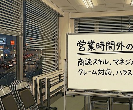 自動車販売会社の皆様と１on１ミーティングをします 商談スキル・クレーム対応・人間関係など、なんでもOKです！ イメージ2
