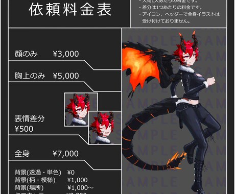 厚塗りタッチのオリキャラ描きます 厚塗り調のイラストでオリキャラ、キャラデザ承ります イメージ2