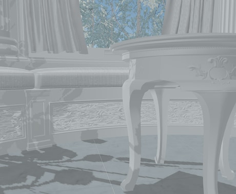 VRChat向け３Dスタジオ２面を制作します 【プロモデラー制作】VRChat向け二面背景スタジオ イメージ2