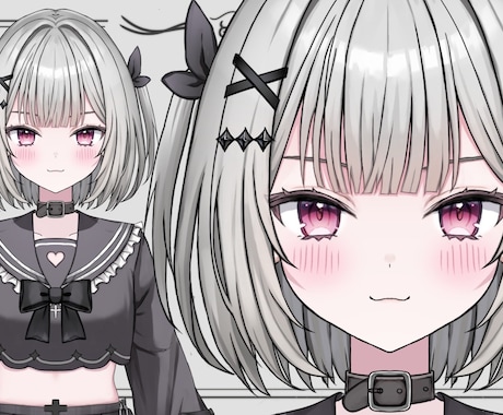 VTuberデビューに！制作全工程します あなただけのオリジナルモデル！可愛く作ります！ イメージ2