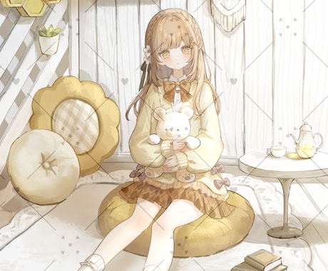 かわいいアイコン/イラストを描きます クオリティを重視してご要望にお答えします！ イメージ2