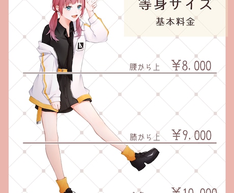立ち絵制作します TRPG、ゲーム、Vtuberなどにどうぞ イメージ2