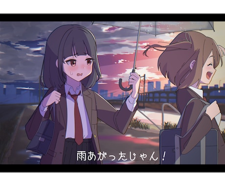 一枚絵・キービジュアルなど制作いたします イメージ1