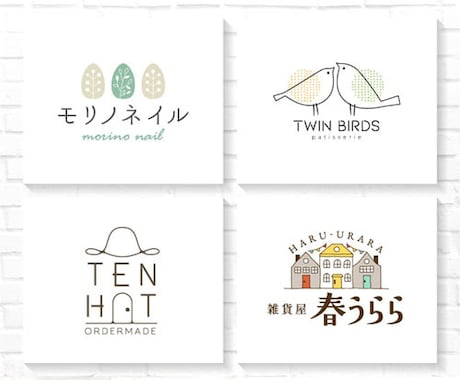 女性向け！想いが伝わる上品であたたかいロゴ作ります 初めての方も安心！著作権譲渡！AIデータ込！ イメージ2