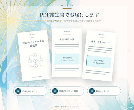 あなたの才能と向いている仕事を鑑定します タロット+数秘術のディスティニー・マトリックス イメージ2
