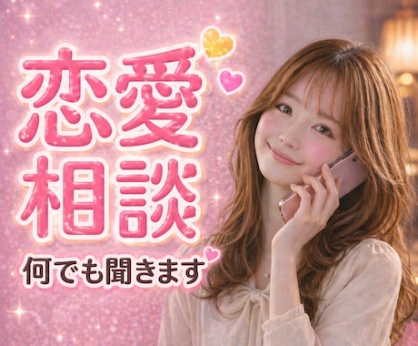 恋愛相談 | 誰にも話せない悩み、何でも聞きます ・彼氏・彼女・復縁・元彼・好きな人・遠距離 なんでもOK イメージ1