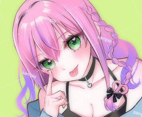 商用無料でSNS用オリジナルアイコン描きます イメージ1