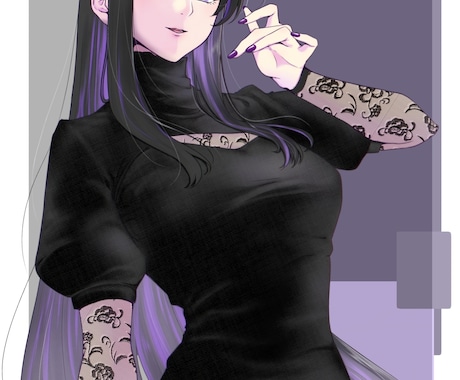 X等のアイコン・ヘッダー描きます X等SNSのヘッダーやアイコンにオススメです イメージ2