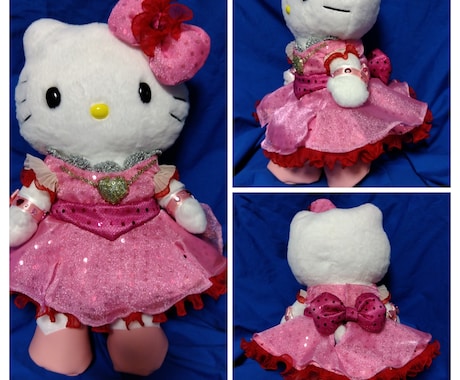 御指定ぬいぐるみワンピース型紙パンツ型紙作成します 御質問からの御依頼者様限定出品登録です。 イメージ1