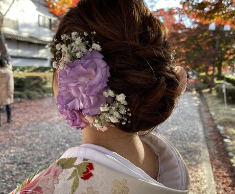花嫁ヘアメイクのご提案&指示書作成致します ドレス・アクセ・ヘアメイク　トータルコーディネート イメージ2