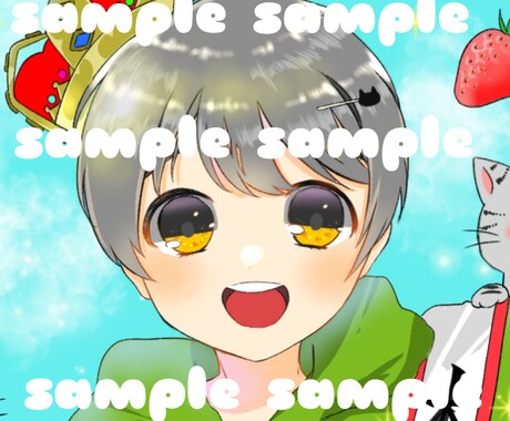 デジタルイラスト依頼受けます デジタルでのイラスト依頼を承ります♪ イメージ2