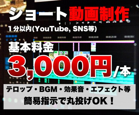 迅速・親切・丁寧に！YouTube動画編集します 希望を叶えてイメージをカタチに！ イメージ2