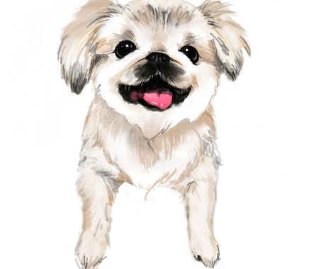 犬のイラスト描きます イメージ1