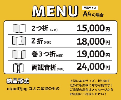 顧客の心を掴む！訴求力あるパンフレットつくります 二つ折り、三つ折り、カタログ、冊子、広報誌などなんでもお任せ イメージ2