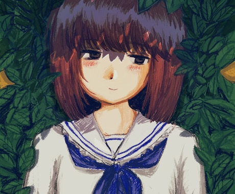 理想のSNSアイコンや一枚絵を描き上げます 世界観をぎゅっとつめたような、あなただけのイラストを イメージ1