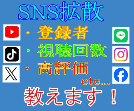 SNS拡散サービスの手法/業者の始め方を教えます 拡散サービスを買うのは実はもったいない!? /副業にもなる！ イメージ1