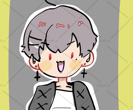 SNS用アイコンや配信者さん向けのイラスト描きます 配信初心者さんやイベント頑張りたい方へ✨️ イメージ2