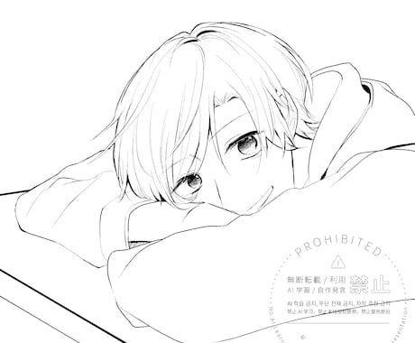 漫画・イラストの【下塗り】お手伝いします 丁寧な下塗り／レイヤー分け対応◎ イメージ2