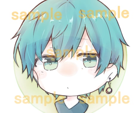 ゆるかわアイコン作成致します ❀ゆるい、かわいい自分だけのオリジナルアイコンが欲しい方へ✿ イメージ2