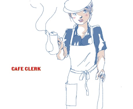 商用OK!優しいタッチでさし絵やアイコン描きます パンフレットやブログなど色鉛筆のゆるふわ女子を作成します イメージ2