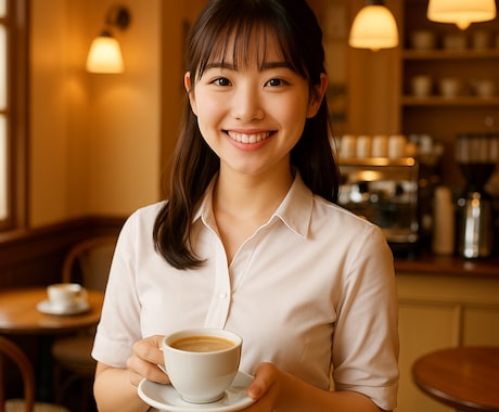 １分からでも！笑顔でお待ちしています おしゃべりカフェ＊接客歴１５年の安心と元気の聞き上手が対応♡ イメージ1