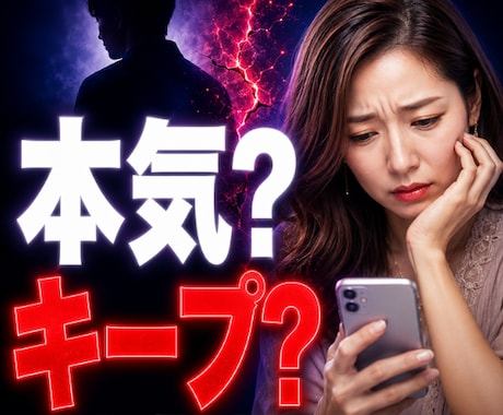 曖昧な彼の本気度と本音を霊視します ⭐優しいのに苦しい、その違和感を読み解きます イメージ1