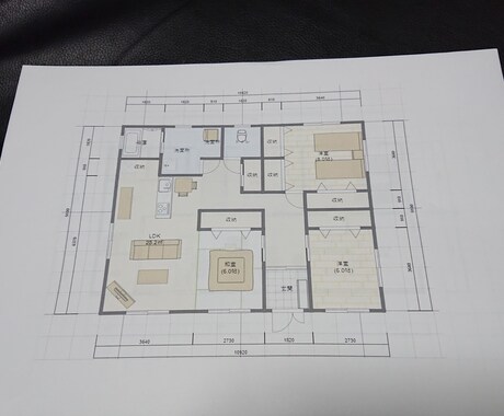 間取り図作成します 要望にお応えして具体的なイメージへ。 イメージ2