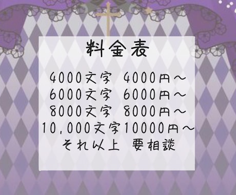 NL /BL /GL/夢小説/創作小説お書きします 《リピーター様限定》理想に沿った小説をお届けします