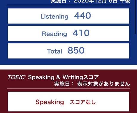 Toeic850を取得した私が勉強法教えます 学習者様の弱点をヒアリングし、おすすめの参考書等お伝えします イメージ1