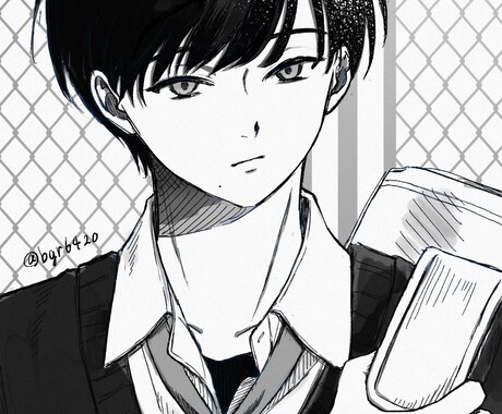 アイコン等に使えるキャラクターイラストを描きます ご希望の雰囲気を教えてください♩おまかせもOKです！ イメージ2