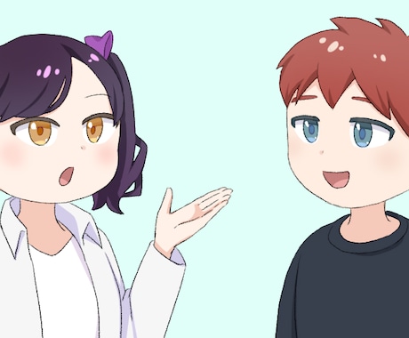 キャラクターイラスト作成します イメージ1