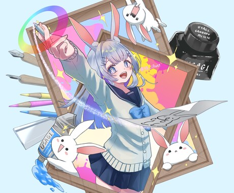SNSで使えるアイコン作成します 世界に一つの特別なアイコンをお届け！ イメージ2
