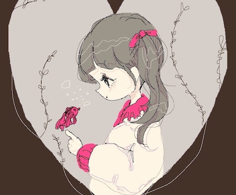 ゆるふわオシャレなオリジナルイラスト作成いたします スピード感を持って丁寧に仕上げます。 イメージ1
